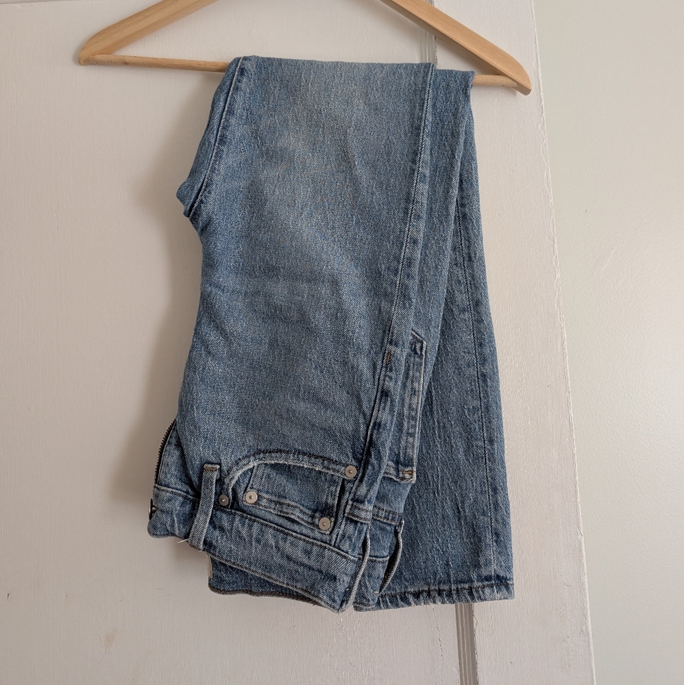 Madewell Perfect Vintage Light Blue Denim Jeans